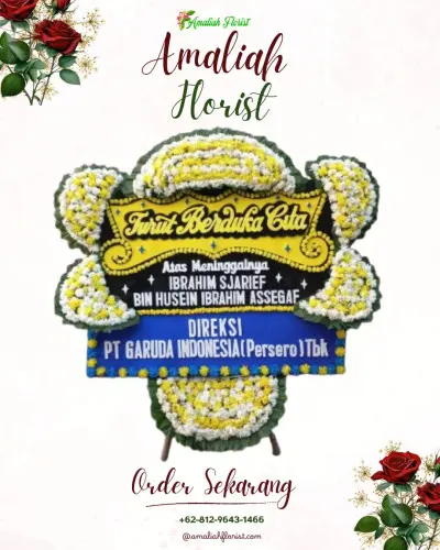 Papan Bunga Duka di Kedundung